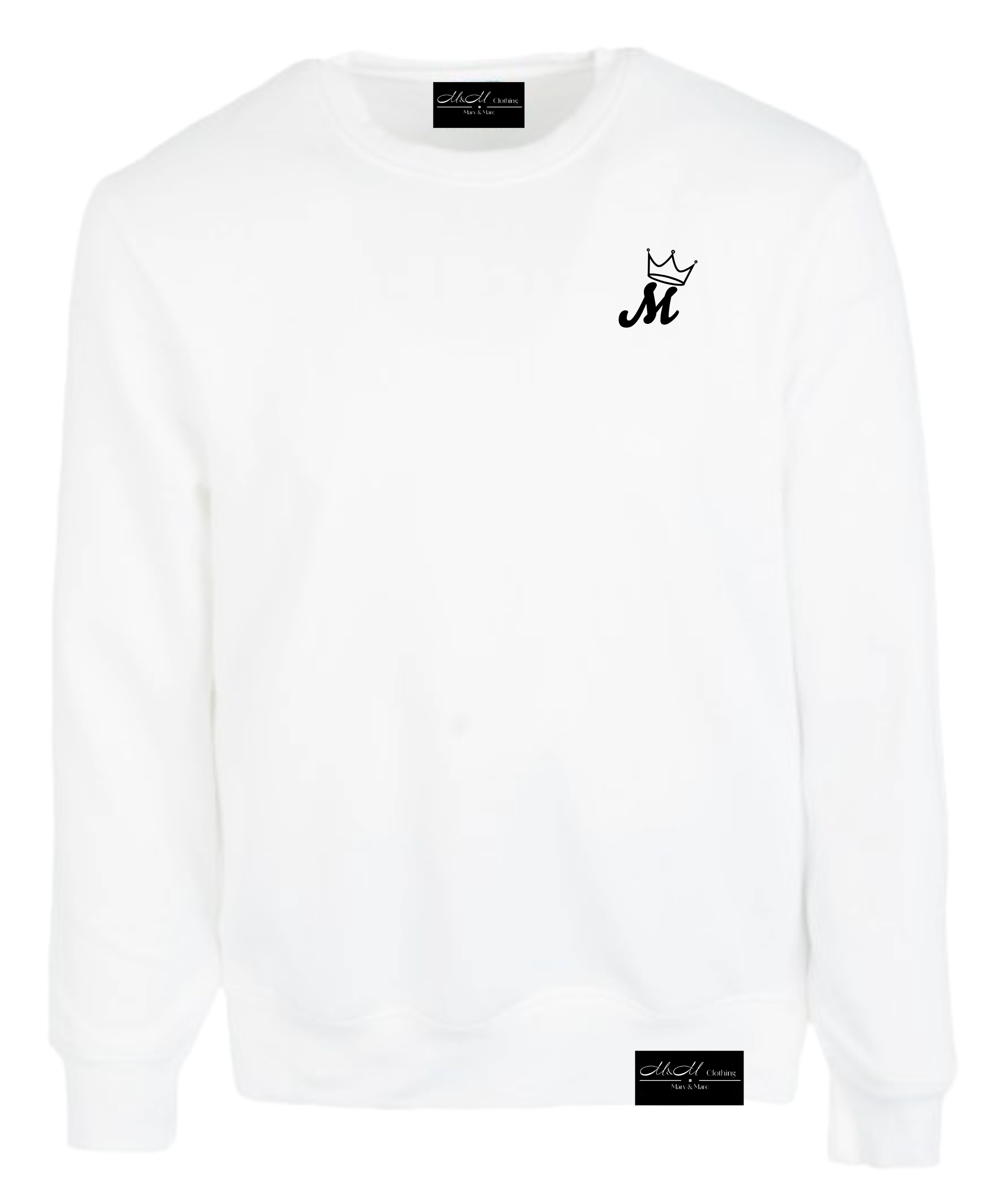 Minimalistic Series White Sweatshirt