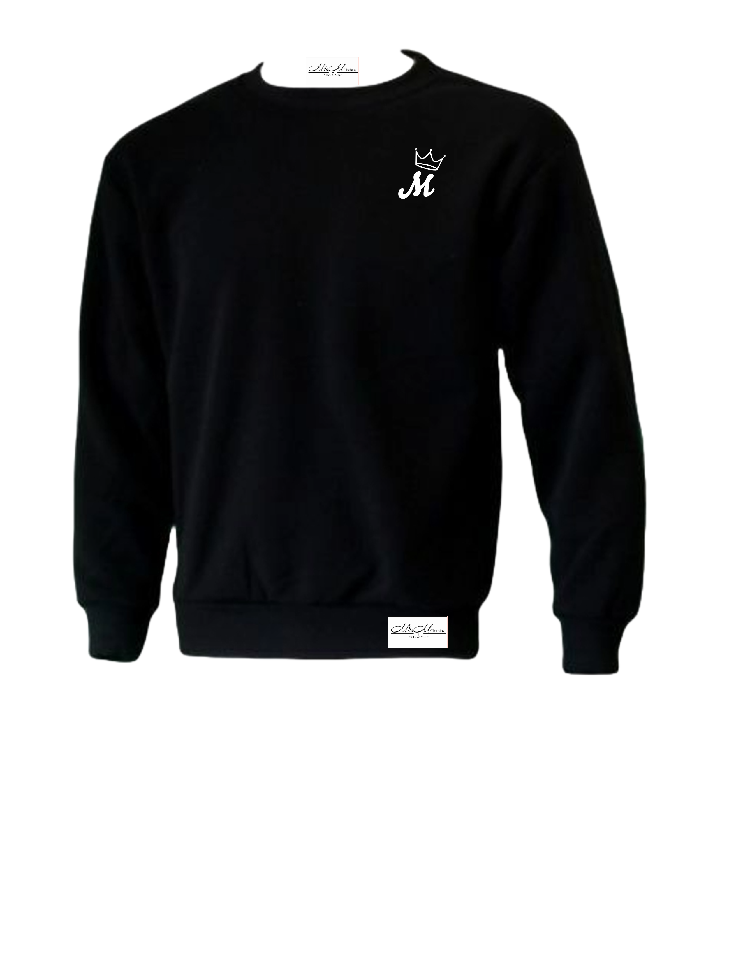 Minimalistic Series Black Sweatshirt