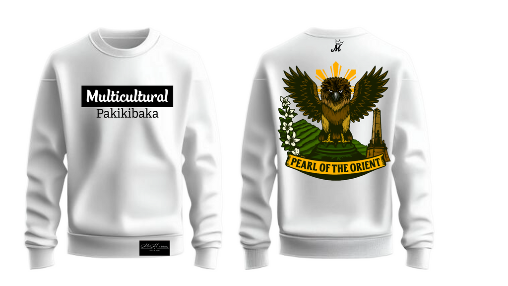 Multicultural Pakikibaka Sweatshirt– Pearl of the Orient Edition