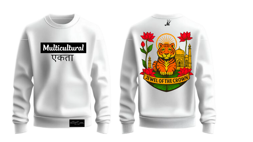 Multicultural Ekta Sweatshirt– Jewel of the Crown Edition