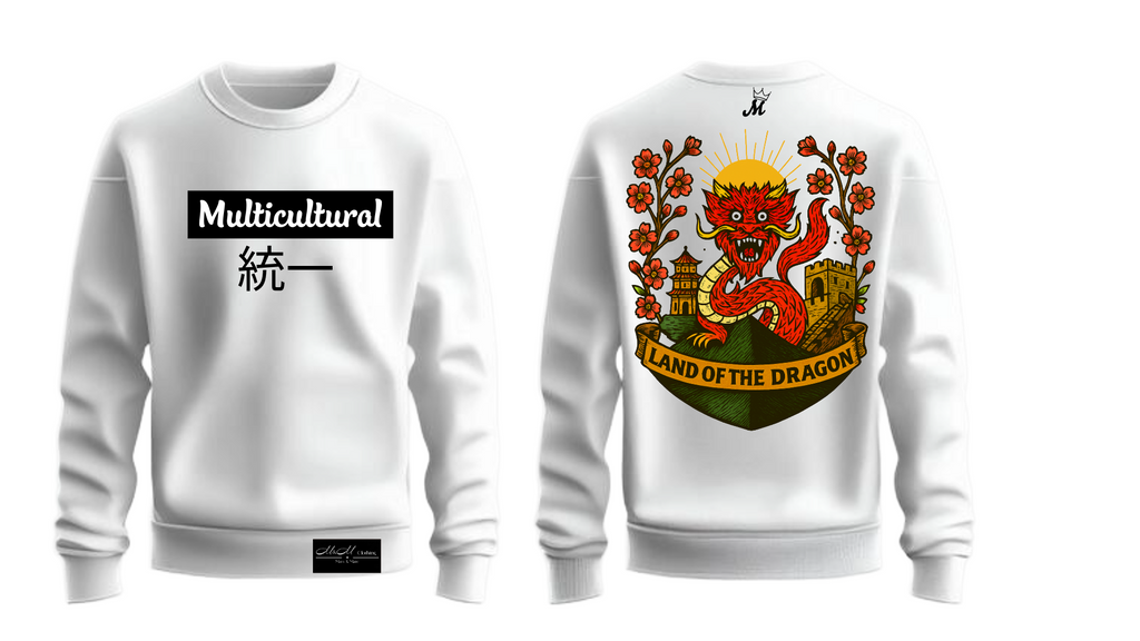 Multicultural Tǒngyī Sweatshirt– Land of the Dragon Edition