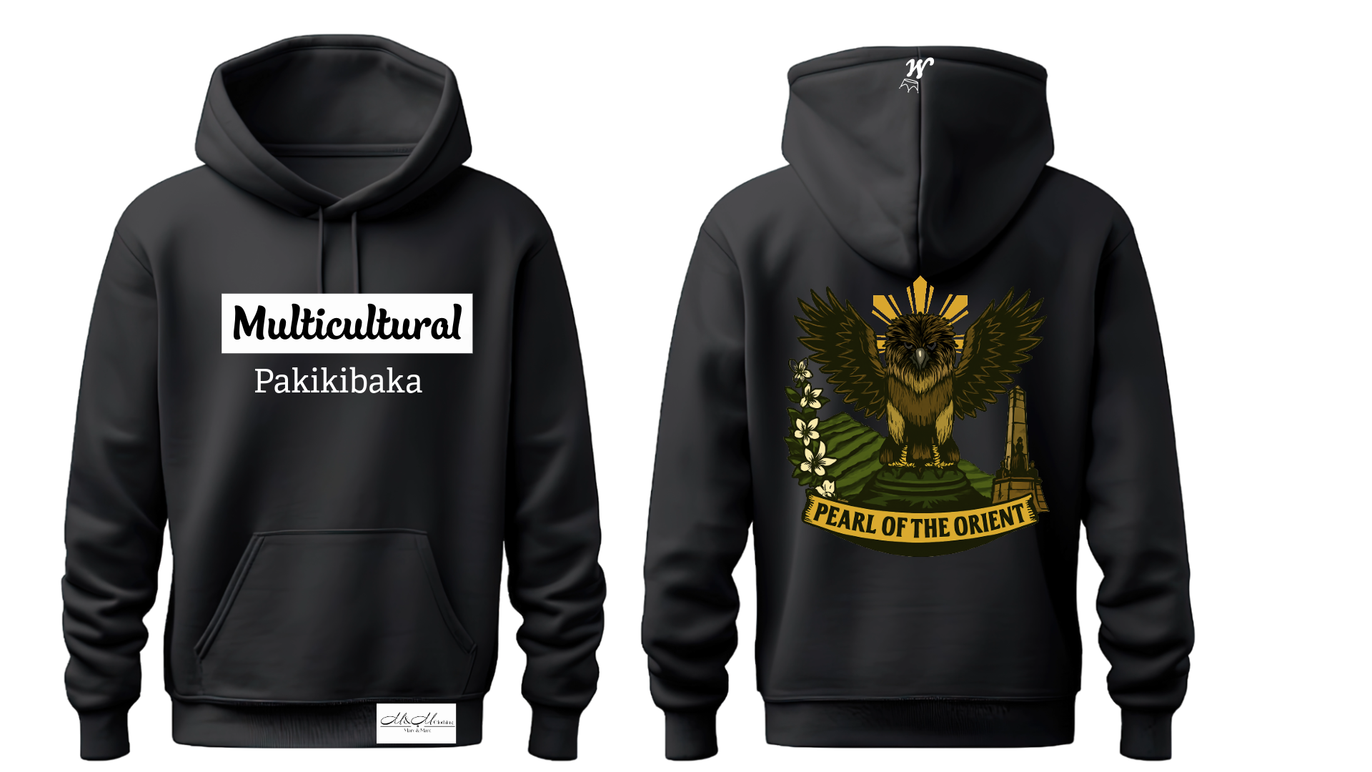 Multicultural Pakikibaka Hoodie – Pearl of the Orient Edition