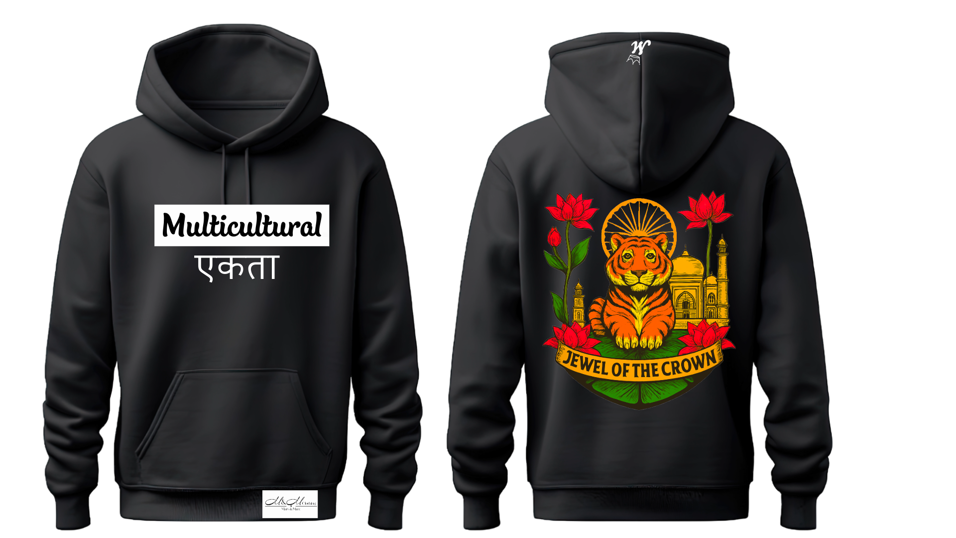Multicultural Ekta Hoodie – Jewel of the Crown Edition
