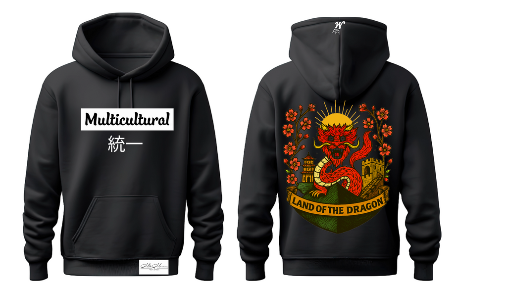Multicultural Tǒngyī Hoodie – Land of the Dragon Edition