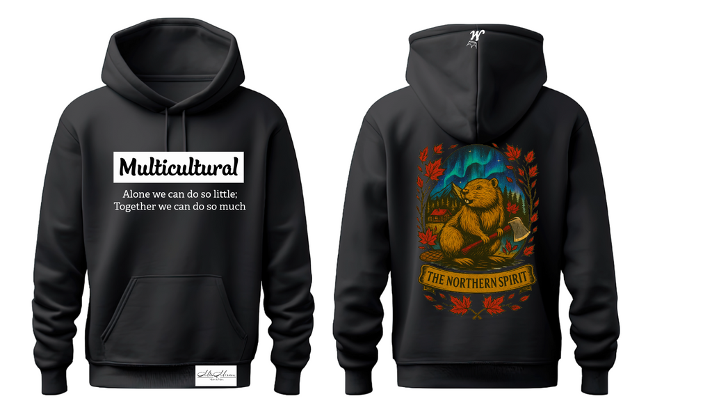 Multicultural Canada Hoodie – The Northern Spirit Edition