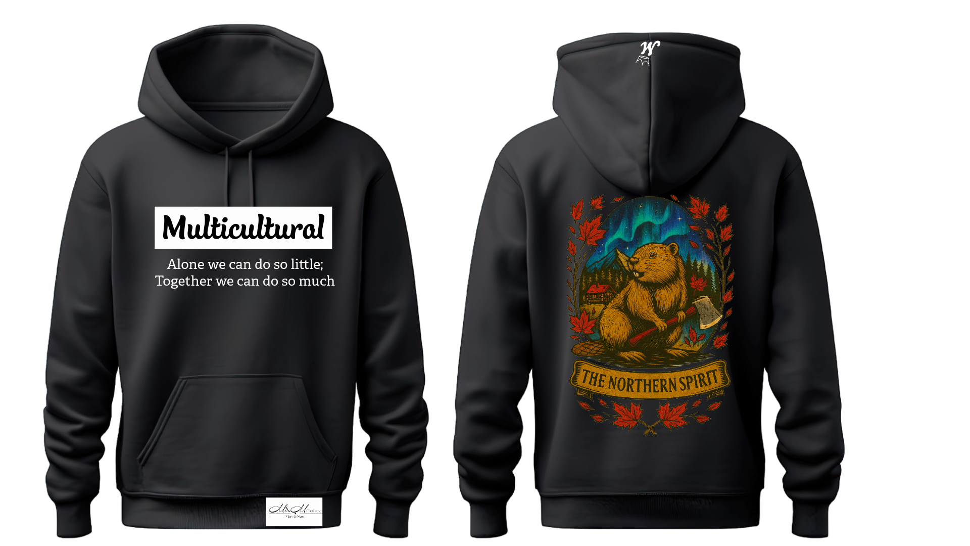 Multicultural Canada Hoodie – The Northern Spirit Edition