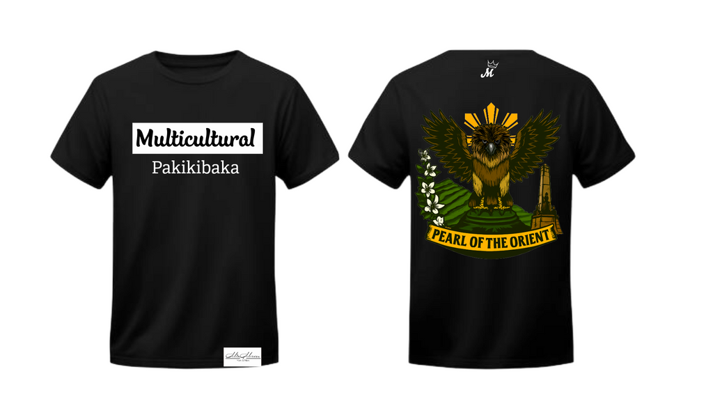 Multicultural Pakikibaka T Shirt– Pearl of the Orient Edition