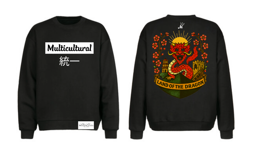 Multicultural Tǒngyī Sweatshirt– Land of the Dragon Edition